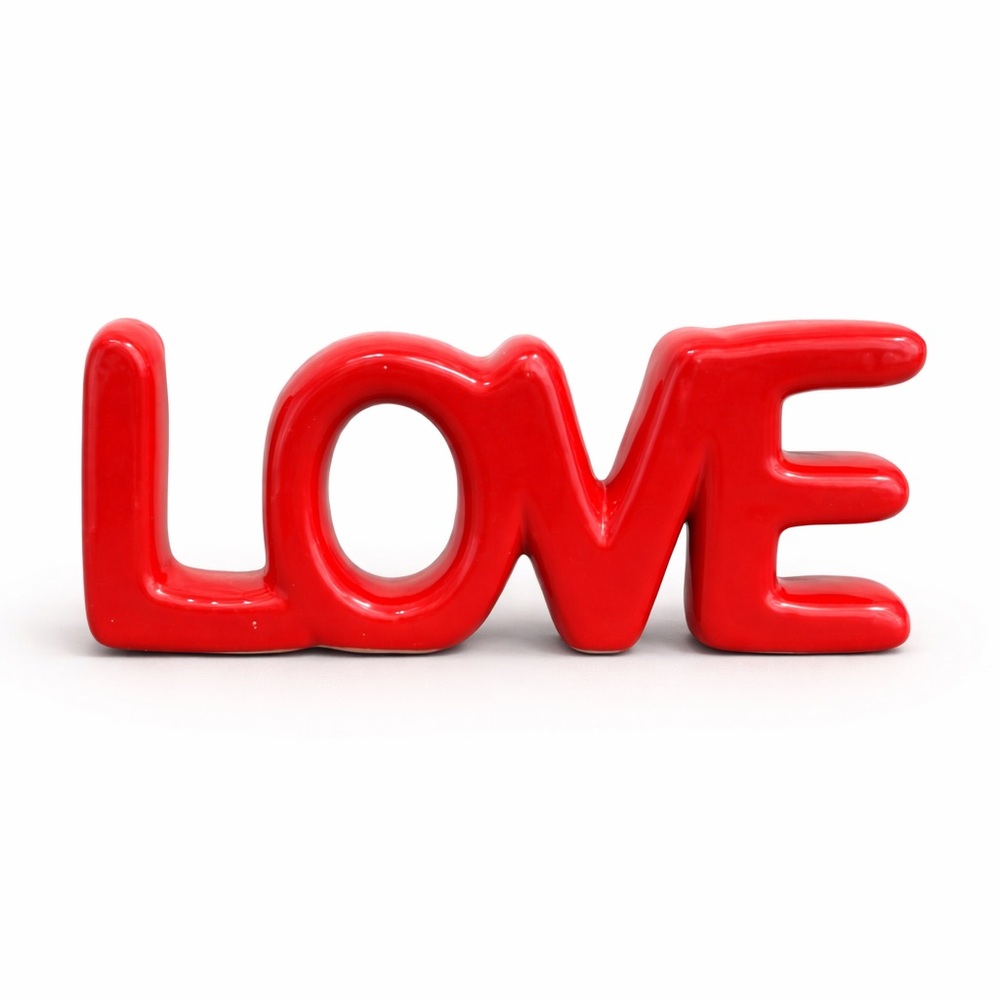 LOVE Sign Figurine table decor Valentines Day decor